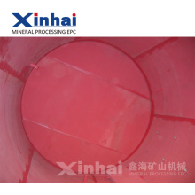 China Rotes Naturlatex-Blatt-und Gummi-Futter für Bergwerk-Maschine
